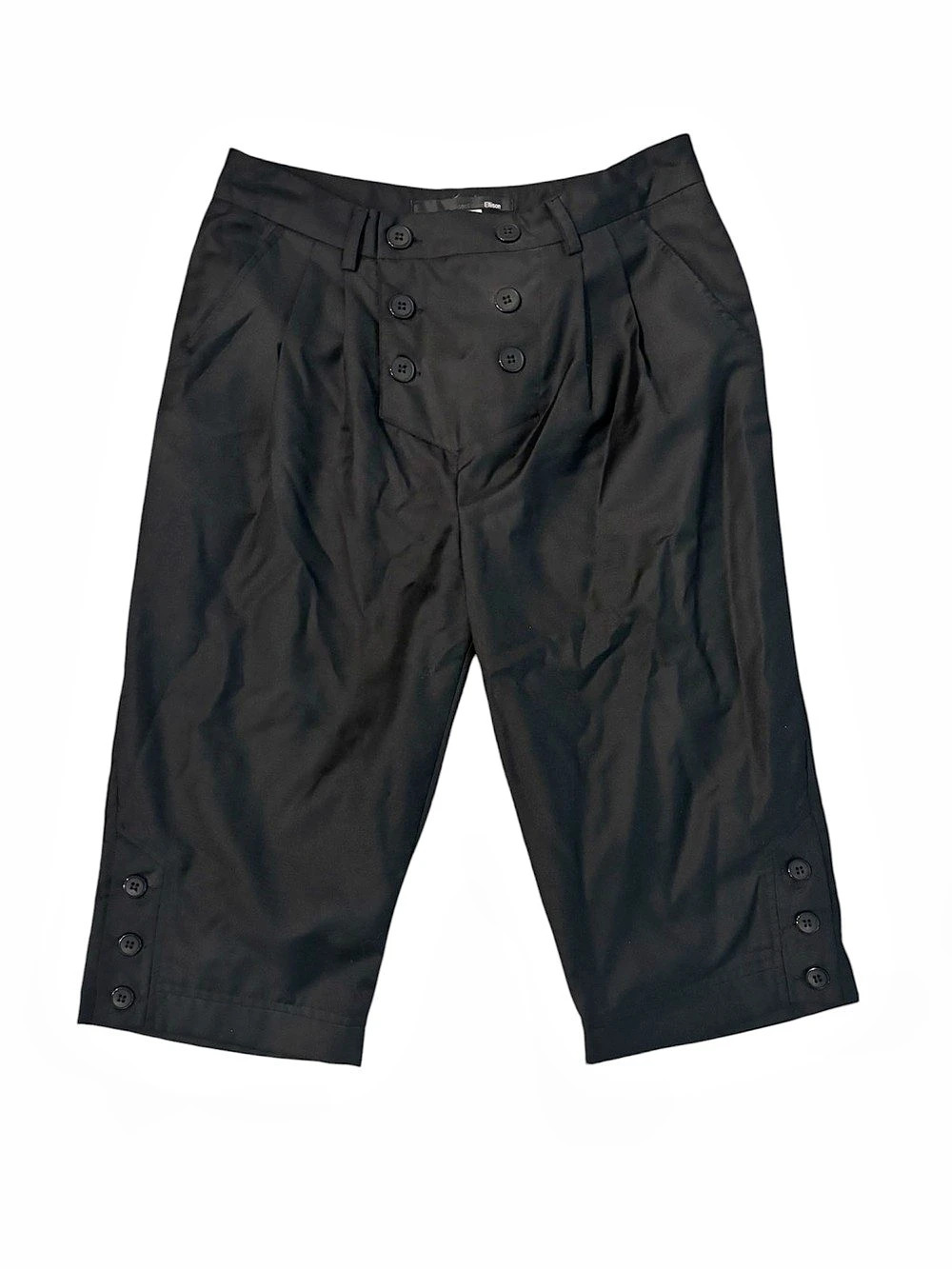 Ellison Bermuda Shorts in Black Like New